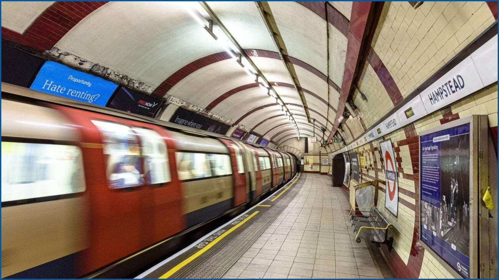 Hampstead Tube Station – Northern Line