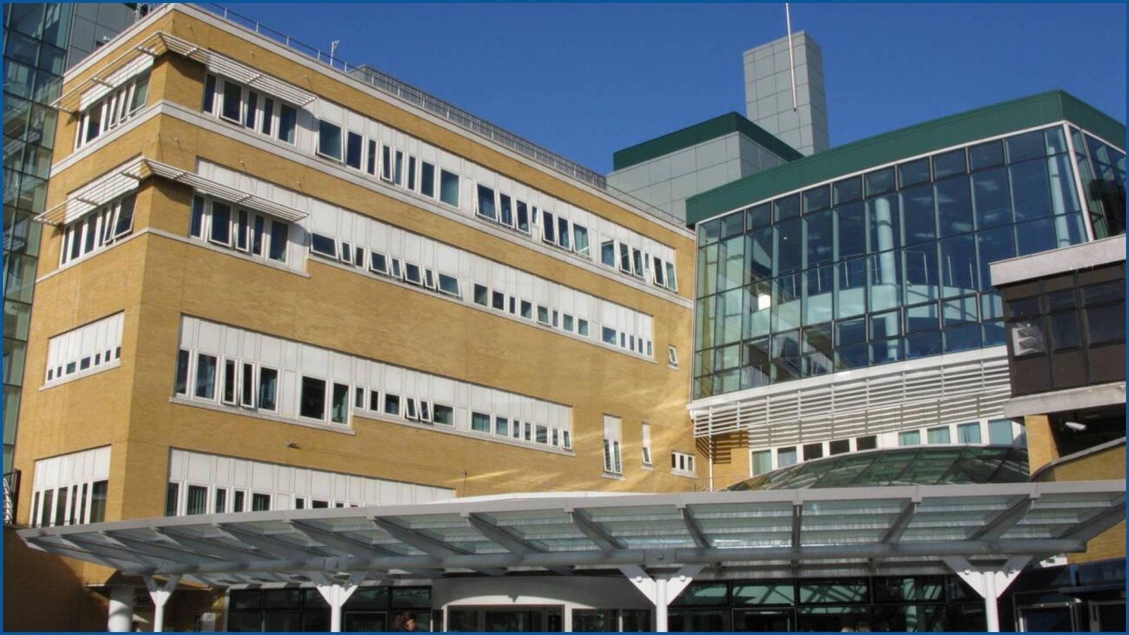 Whittington Health NHS Trust building in Archway, London